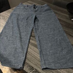 Evereve Blue Wide-Leg Jeans